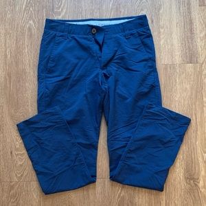 Navy Under Armour Golf Pants